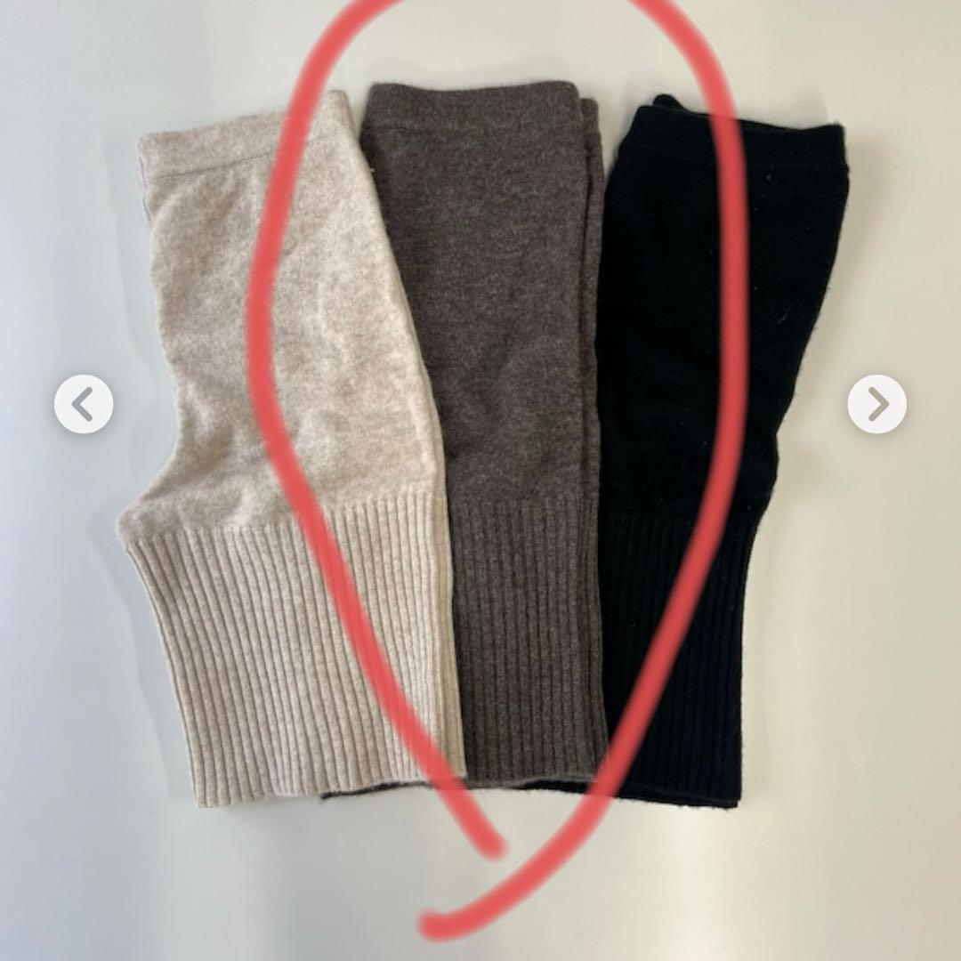 Ajwain カシミヤショートパンツ brown