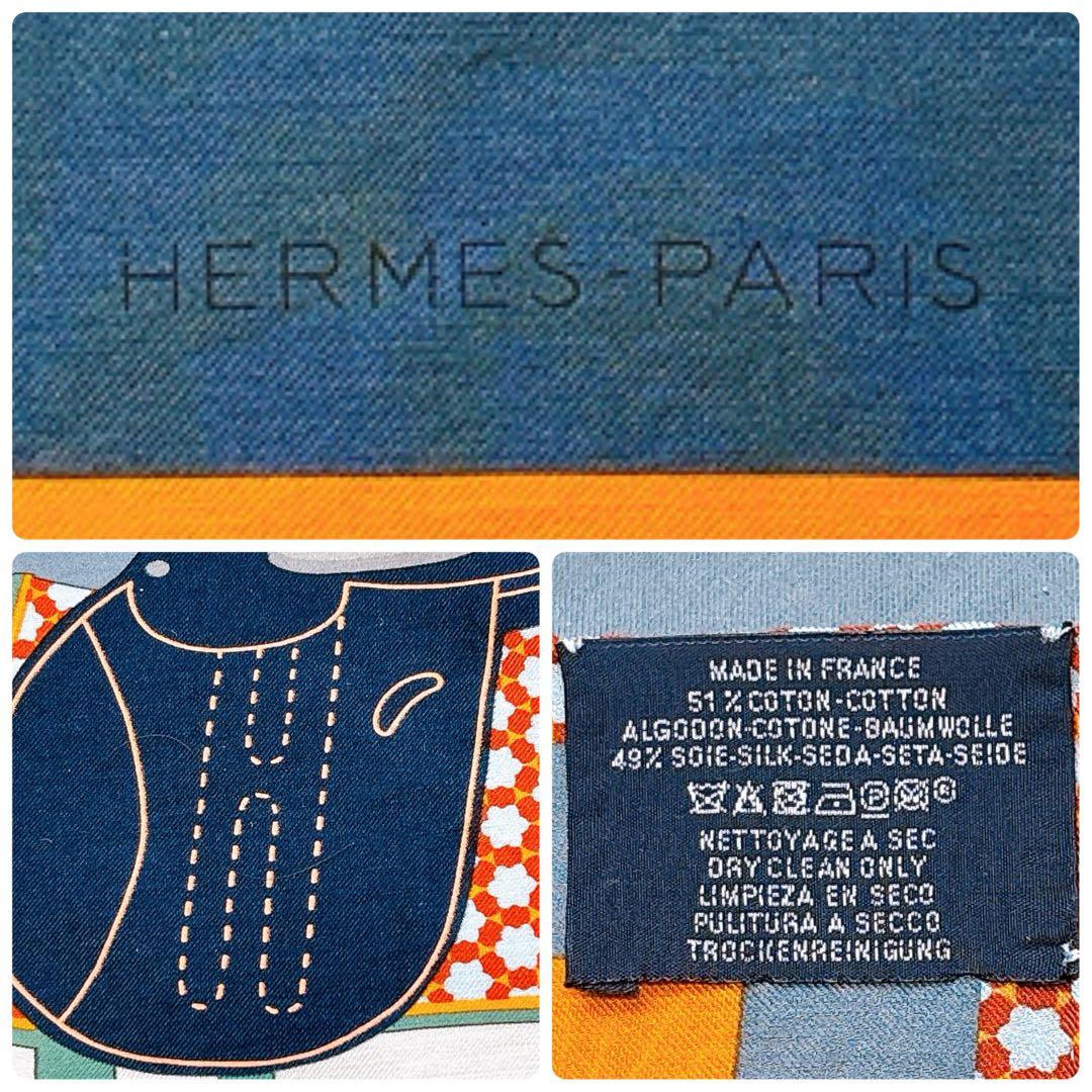 レア！　エルメス　カレ65　サーフィンファン　surfing fan スカーフ