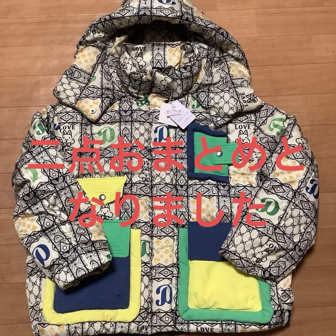 専用。二点おまとめとなりました。多色 幾何学模様 ジャケット他ジャケット一点新品