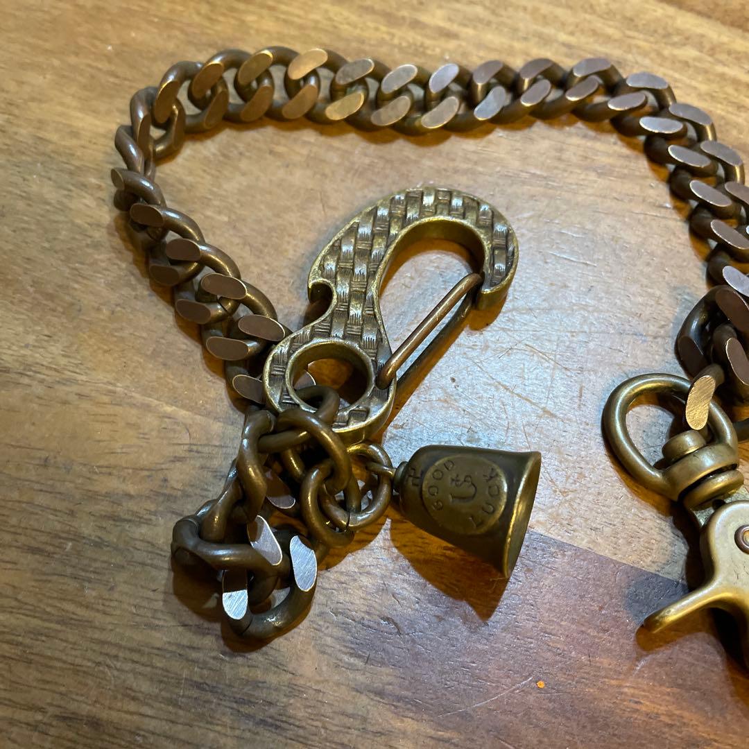 USアス三軒茶屋オリジナルブラストウォレットチェーン ベル付き