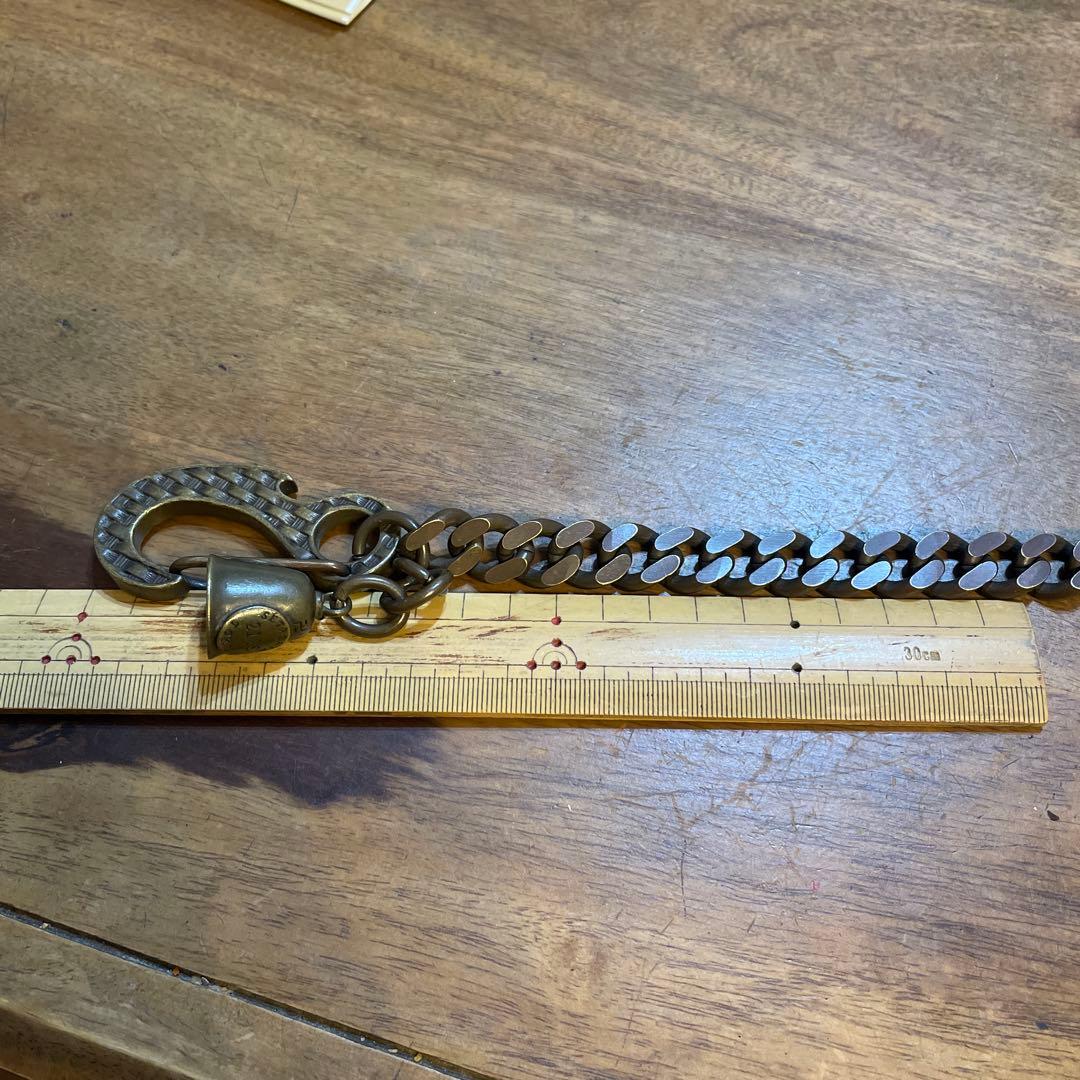 USアス三軒茶屋オリジナルブラストウォレットチェーン ベル付き