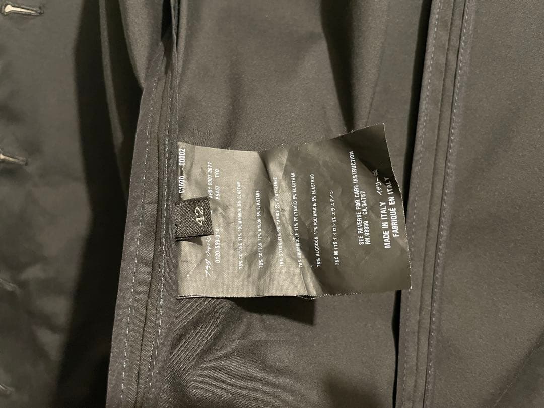 イタリア製 PRADA リボン テーラード ジャケット / プラダ