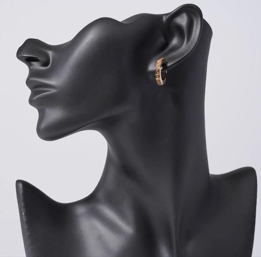 VERSACE ヴェルサーチェ グレカ片耳ピアス