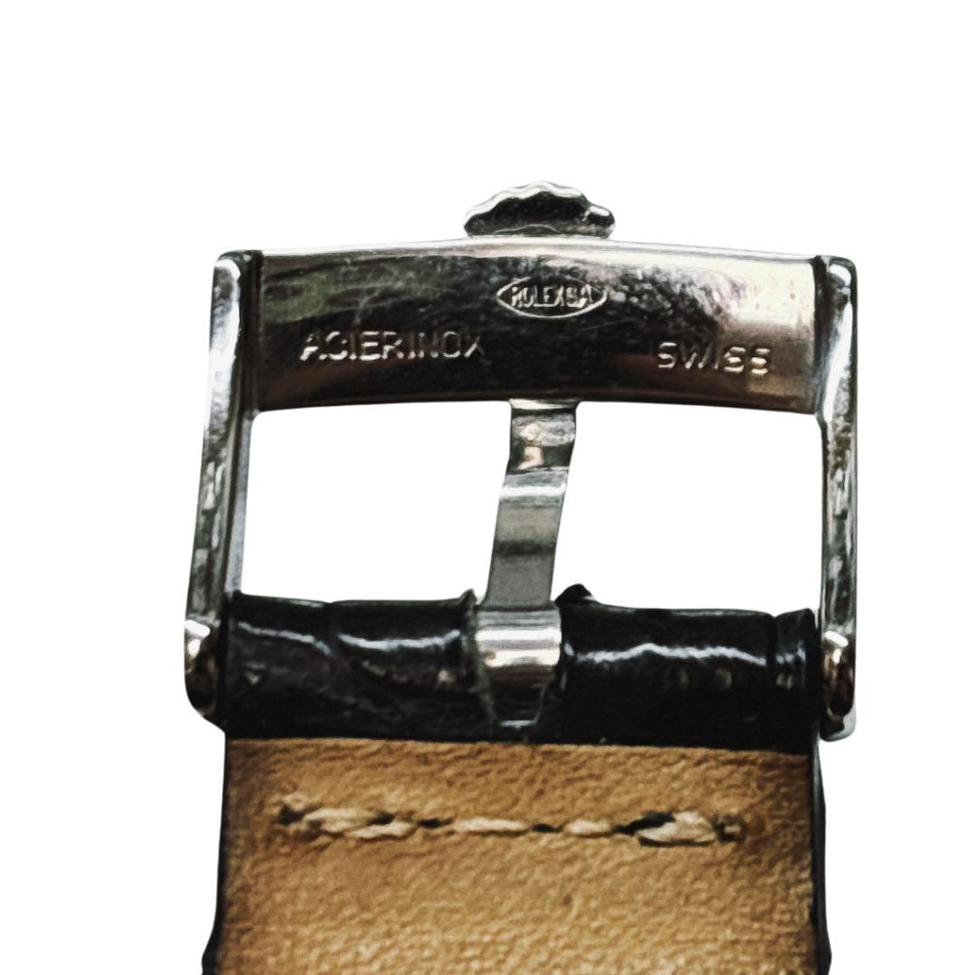 ROLEX尾錠 16mm GENUINE CROCODILEベルト19mm