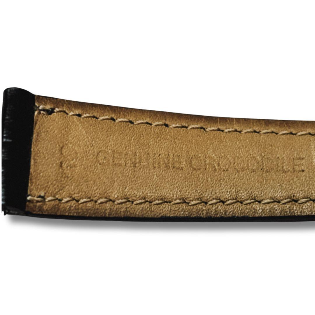 ROLEX尾錠 16mm GENUINE CROCODILEベルト19mm