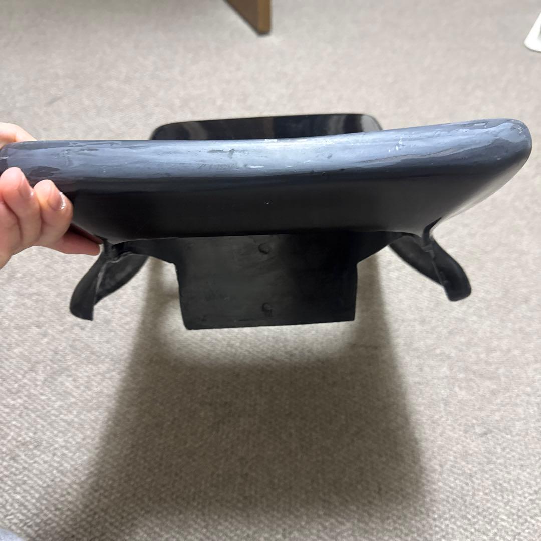 バイク用黒リアフェンダー　jade250 ジェイド