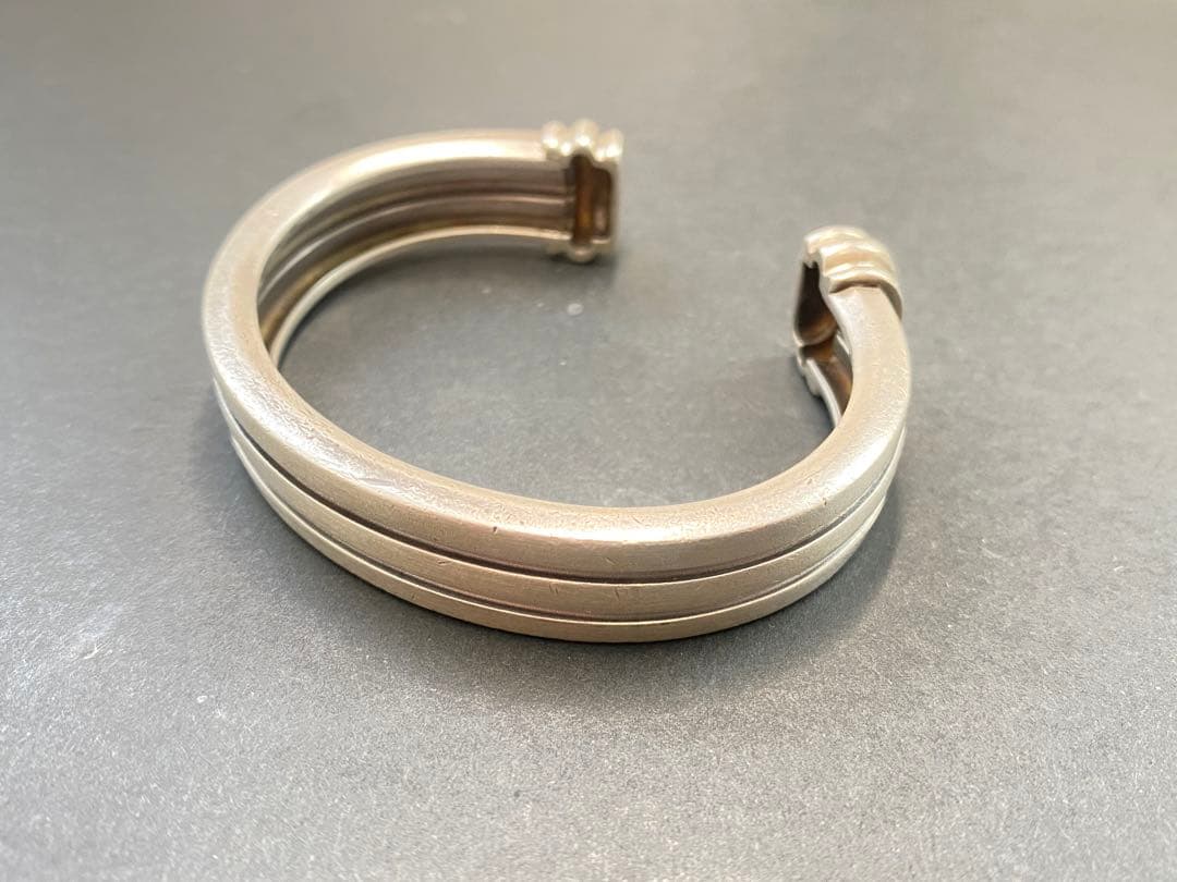 【希少】ヴィンテージ　ティファニー　1995 グループド　バングル925