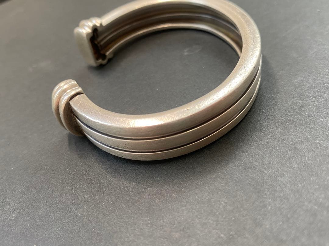 【希少】ヴィンテージ　ティファニー　1995 グループド　バングル925