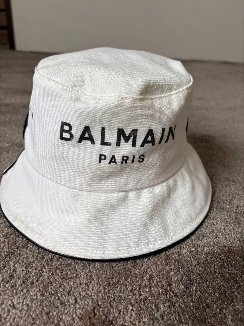 BALMAIN バケットハット ホワイト