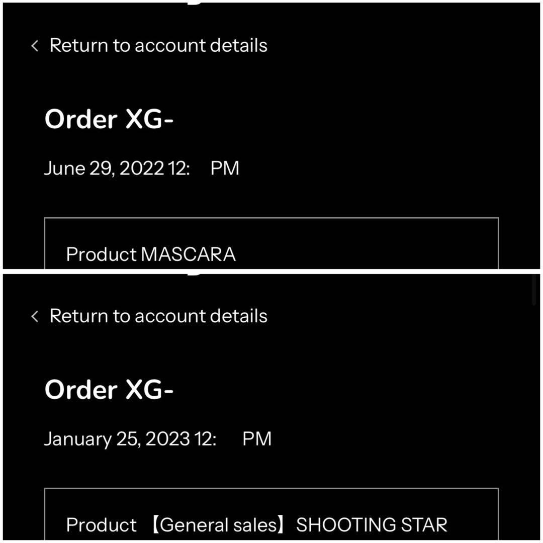 XG MASCARA SHOOTING STAR CDBOXセット
