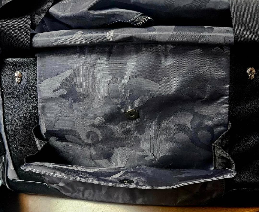 平野公平【新品GOLFボストンバックAMANI 迷彩柄 大型ダッフルバッグ