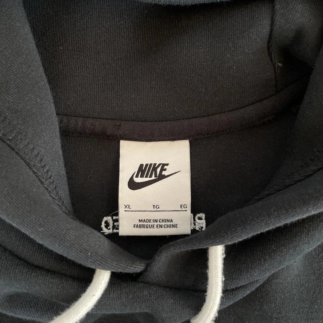 Nike ジャージ上下セット スウッシュ テック フリース　黒/白