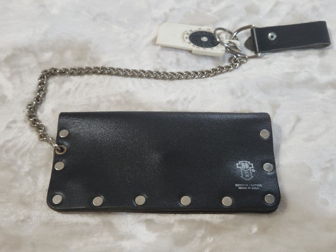 90s～/ハーレーダビットソン/スタッズトラッカーウォレット/財布