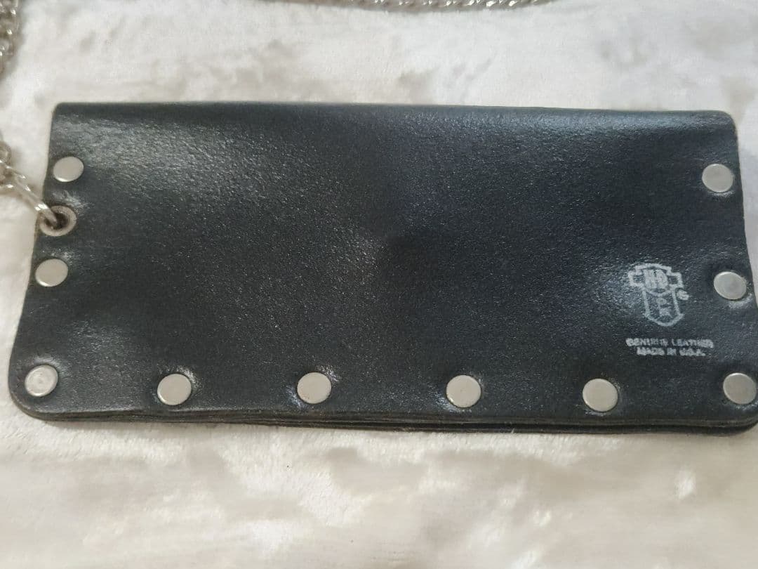 90s～/ハーレーダビットソン/スタッズトラッカーウォレット/財布