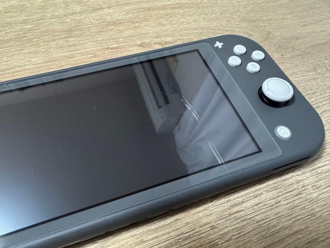 Nintendo Switch Lite グレー 本体　画面割れあり
