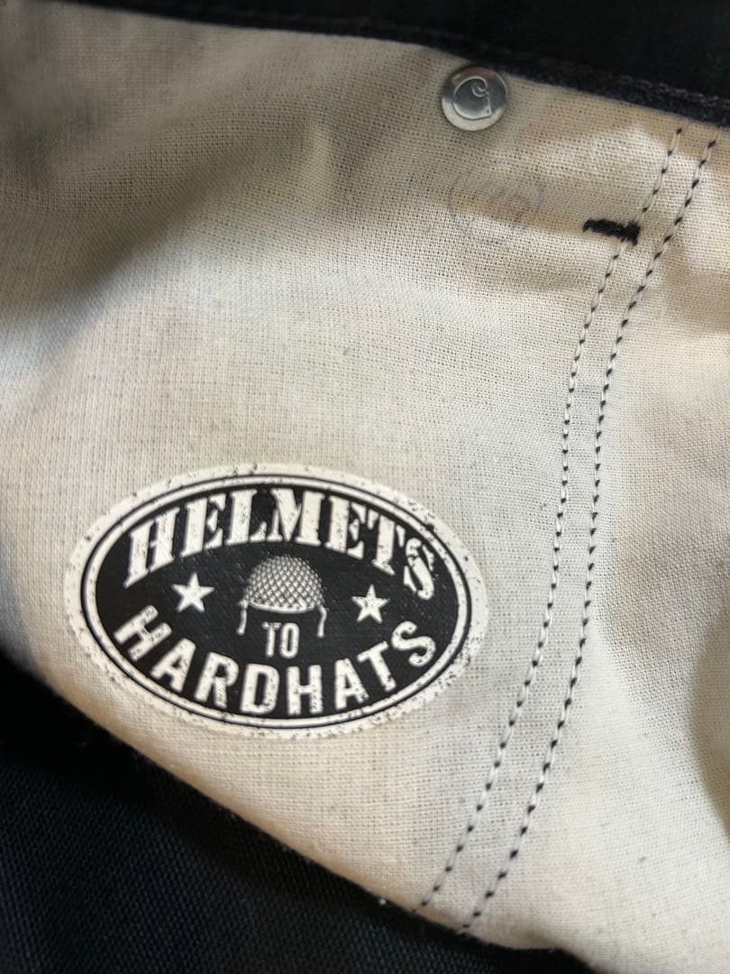 Carhartt/カーハート★USA製/黒/ブラックダブルニー/W38/L32