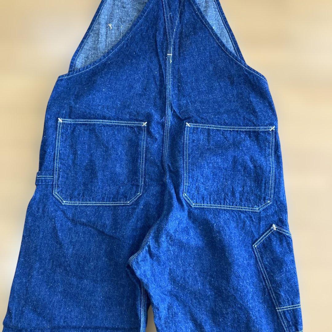 【or slow /オアスロウ】サロペット　インディゴ