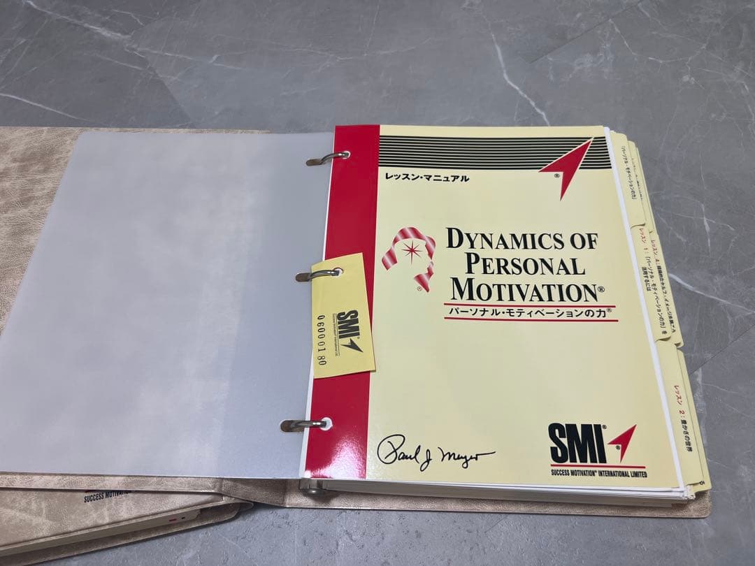 【美品】SMI★Dynamics of Personal Motivation