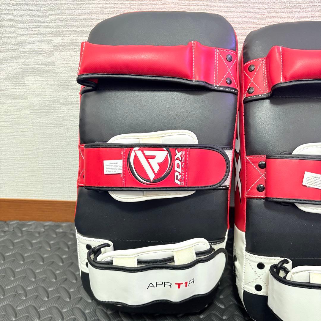RDX キックミット APR-T1レッド（APR-T1R） 2個セット