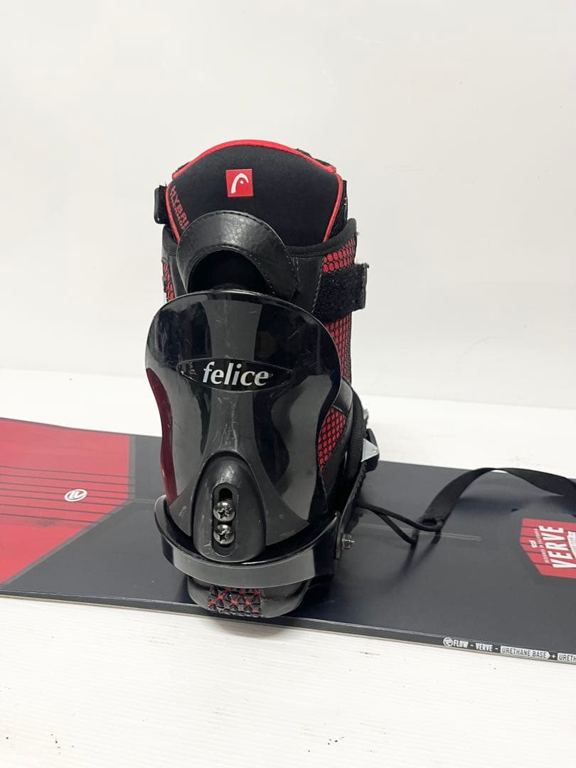 FLOW head スノボセット　スノーボード ビンディング　BOA 美品　板