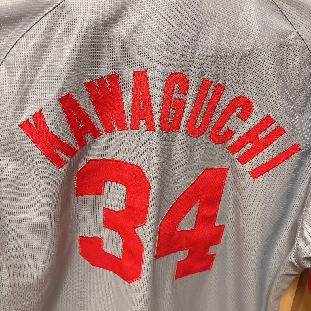 広島東洋カープ　川口和久　（1985〜1995年）ビジターユニフォーム Lサイズ