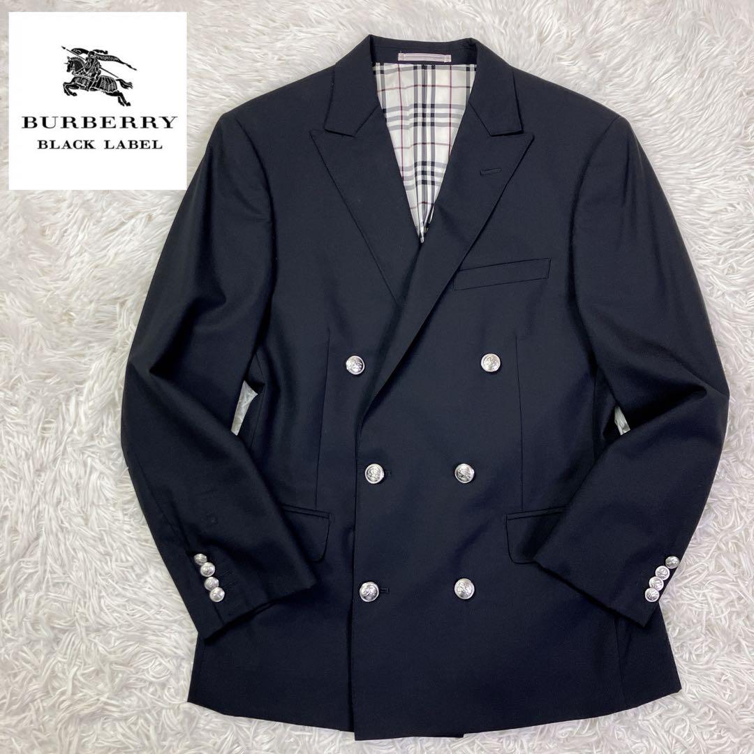 BURBERRY BLACK LABEL ダブルブレストテーラードジャケット　M