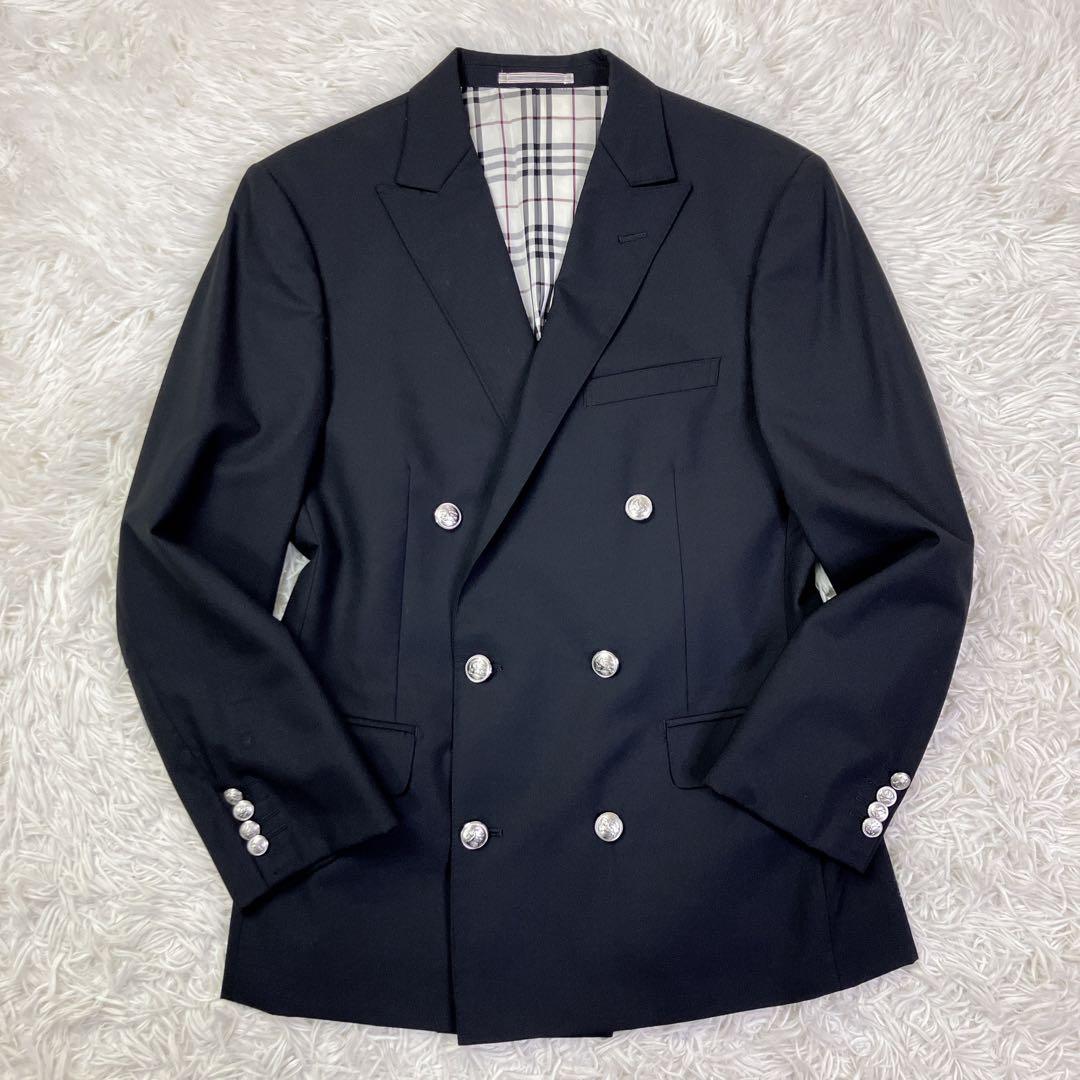 BURBERRY BLACK LABEL ダブルブレストテーラードジャケット　M