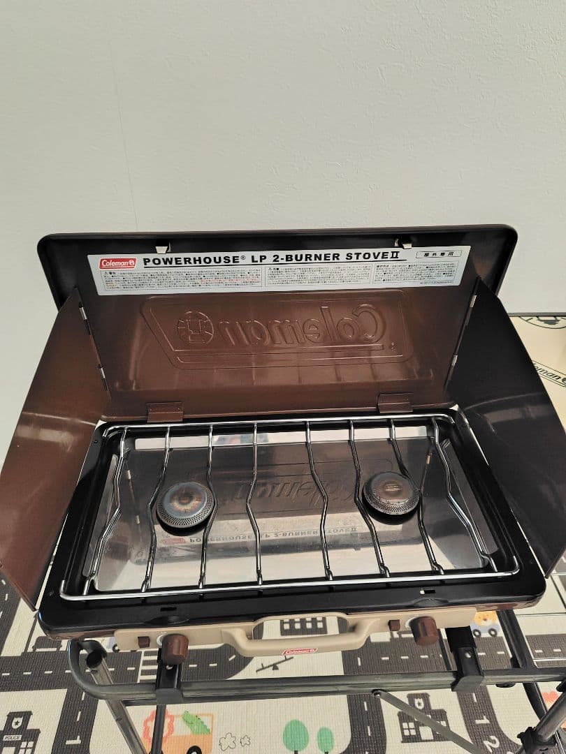 【直接取引】Coleman キッチンテーブルとツーバーナーセット