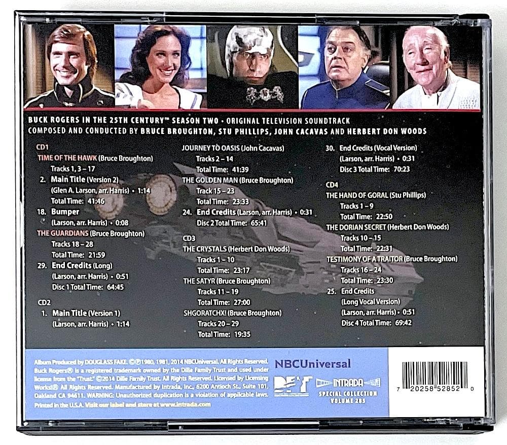 廃盤 25世紀の宇宙戦士キャプテン・ロジャース シーズン2 サウンドトラック