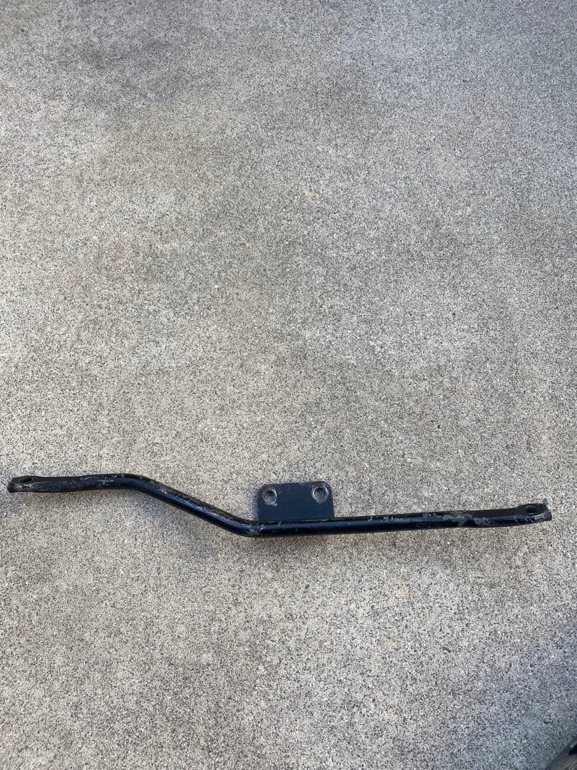 希少 当時物 ショベルヘッド スラッシュカットマフラー 1-3/4 ステー付き