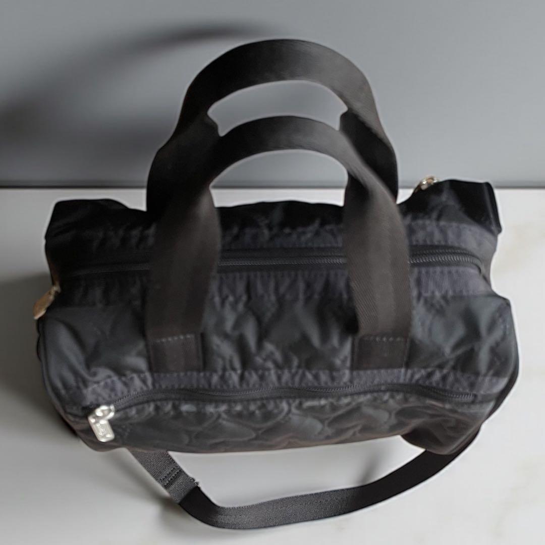 美品 LESPORTSAC EVERYDAY SM SATCHEL BLACK