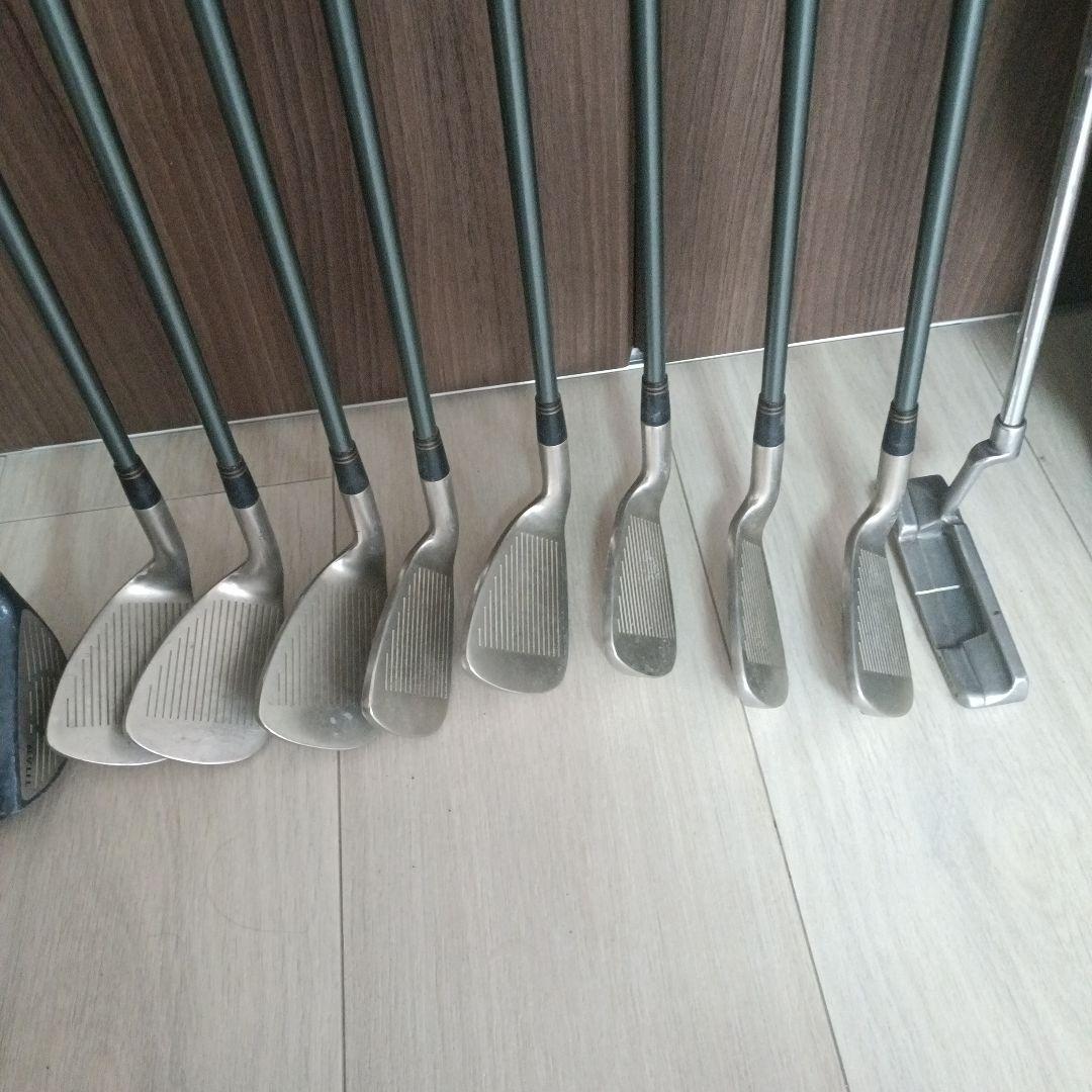 Puma　バッグ　ゴルフクラブ11本セット　右利用