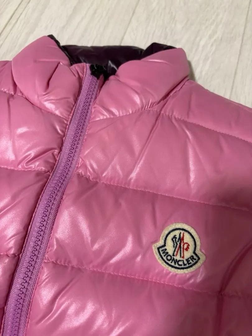 Moncler ピンク ダウンベスト