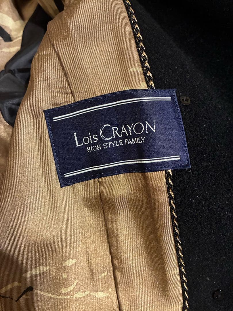 Lois CRAYON ダブルブレストのロングコート