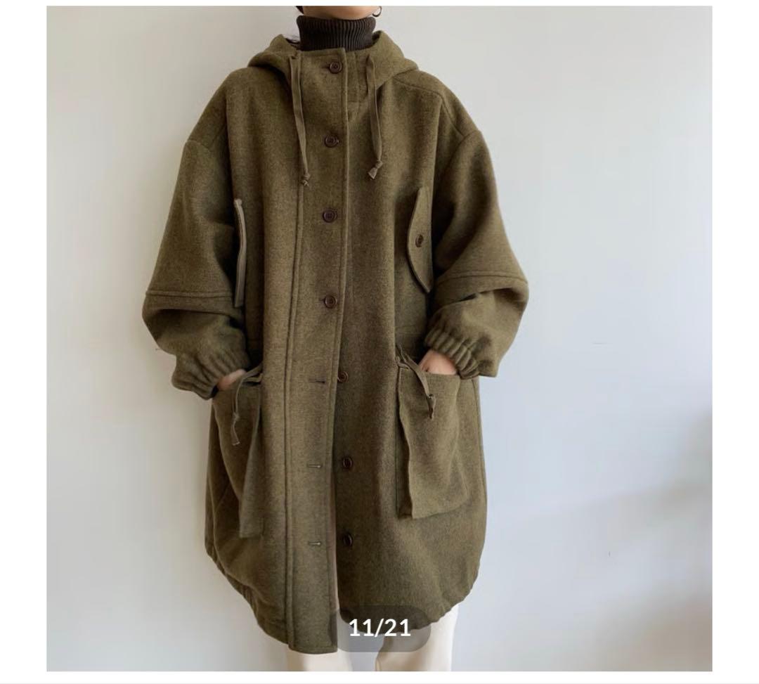 ジャケット・アウター nokcha original militaly wool coat