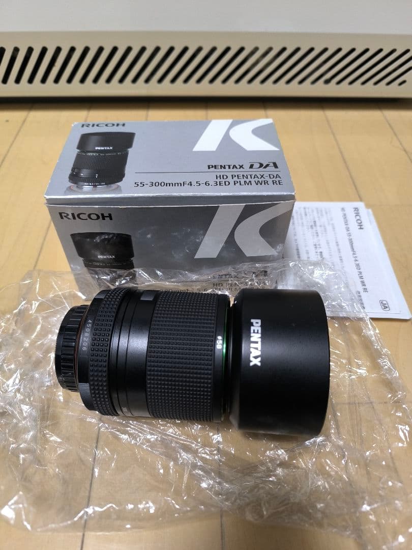 【美品】HD PENTAX-DA 55-300 PLM WR RE