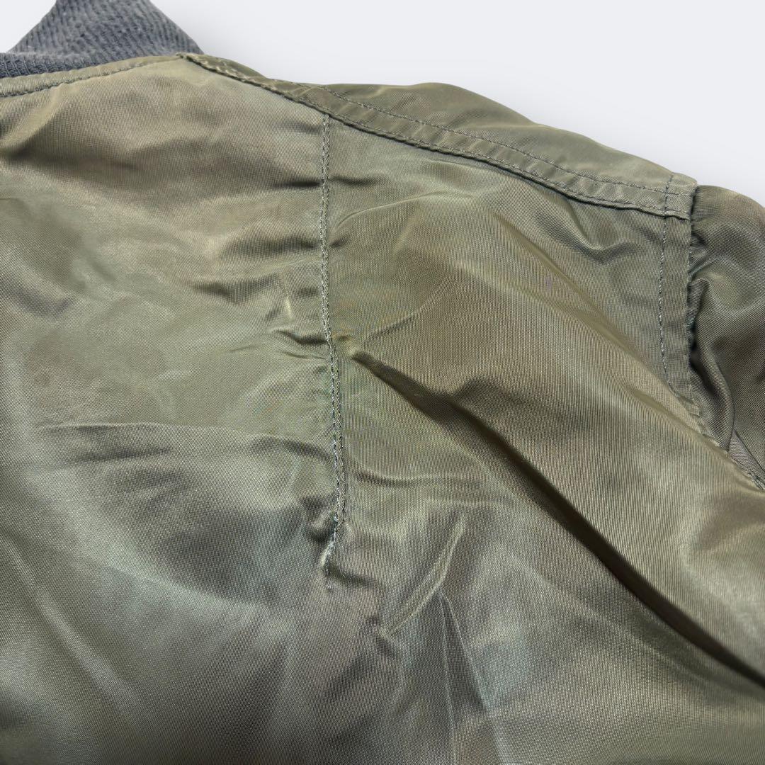 ジャケット・アウター 90s ALPHA MA-1 flight jacket made in USA