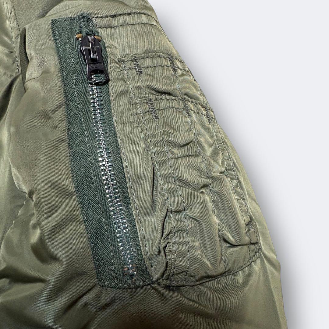 ジャケット・アウター 90s ALPHA MA-1 flight jacket made in USA