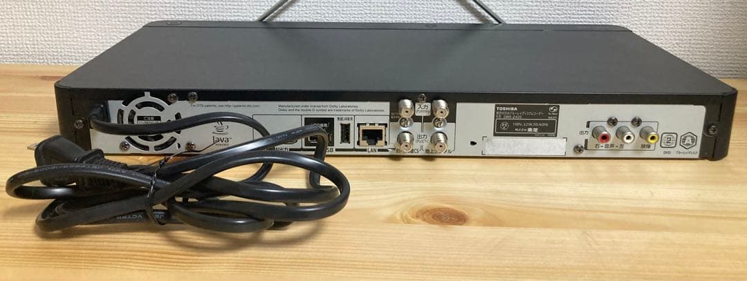 ☆良品 TOSHIBA REGZA DBR-Z420 ブルーレイレコーダー 東芝