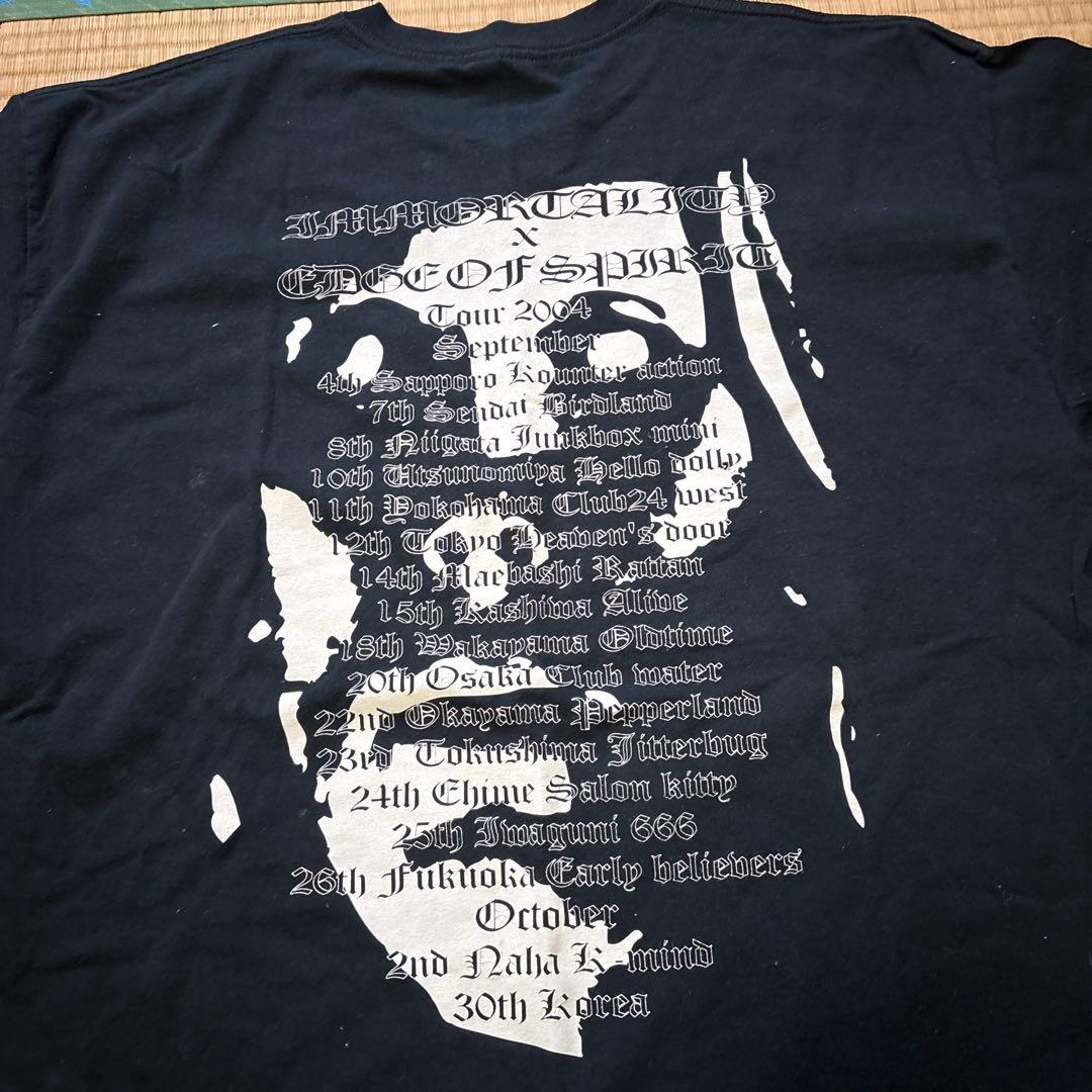Immortality ✖︎ Edge Of Spirit tour限定Tシャツ