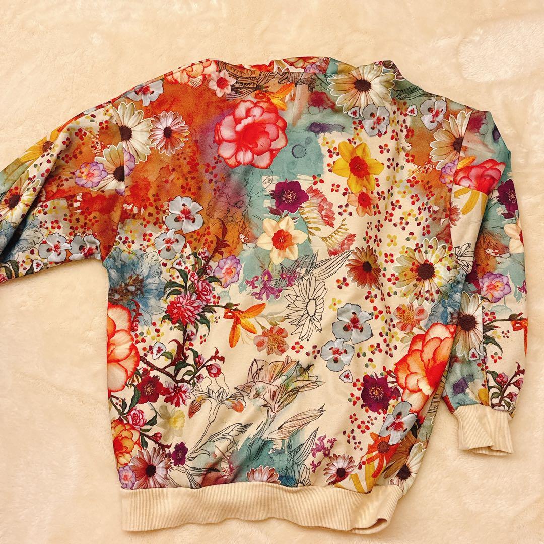 【レア】adidas 花柄ジャージ