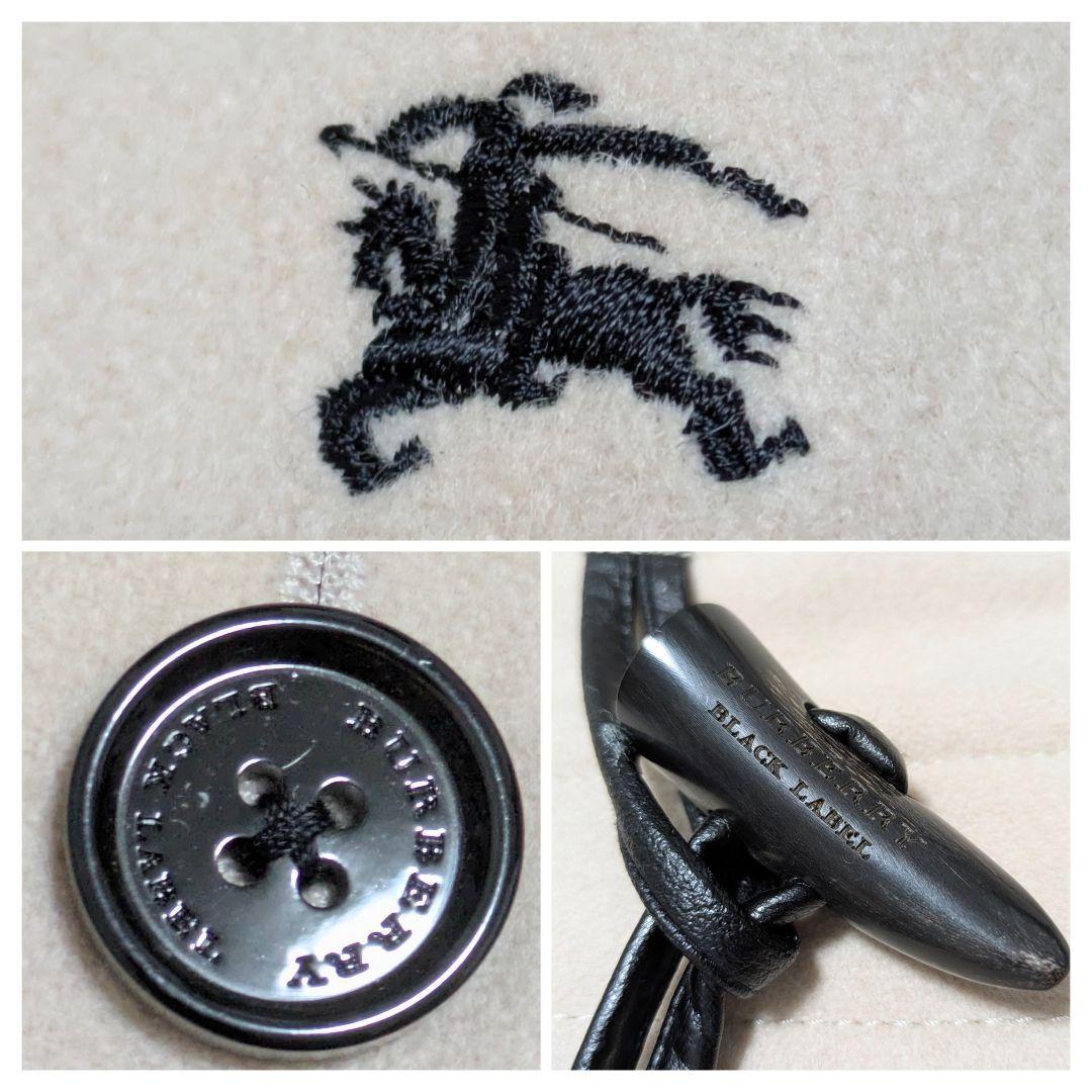 入手困難✨ BURBERRY BLACK LABEL ダッフルコートウール L