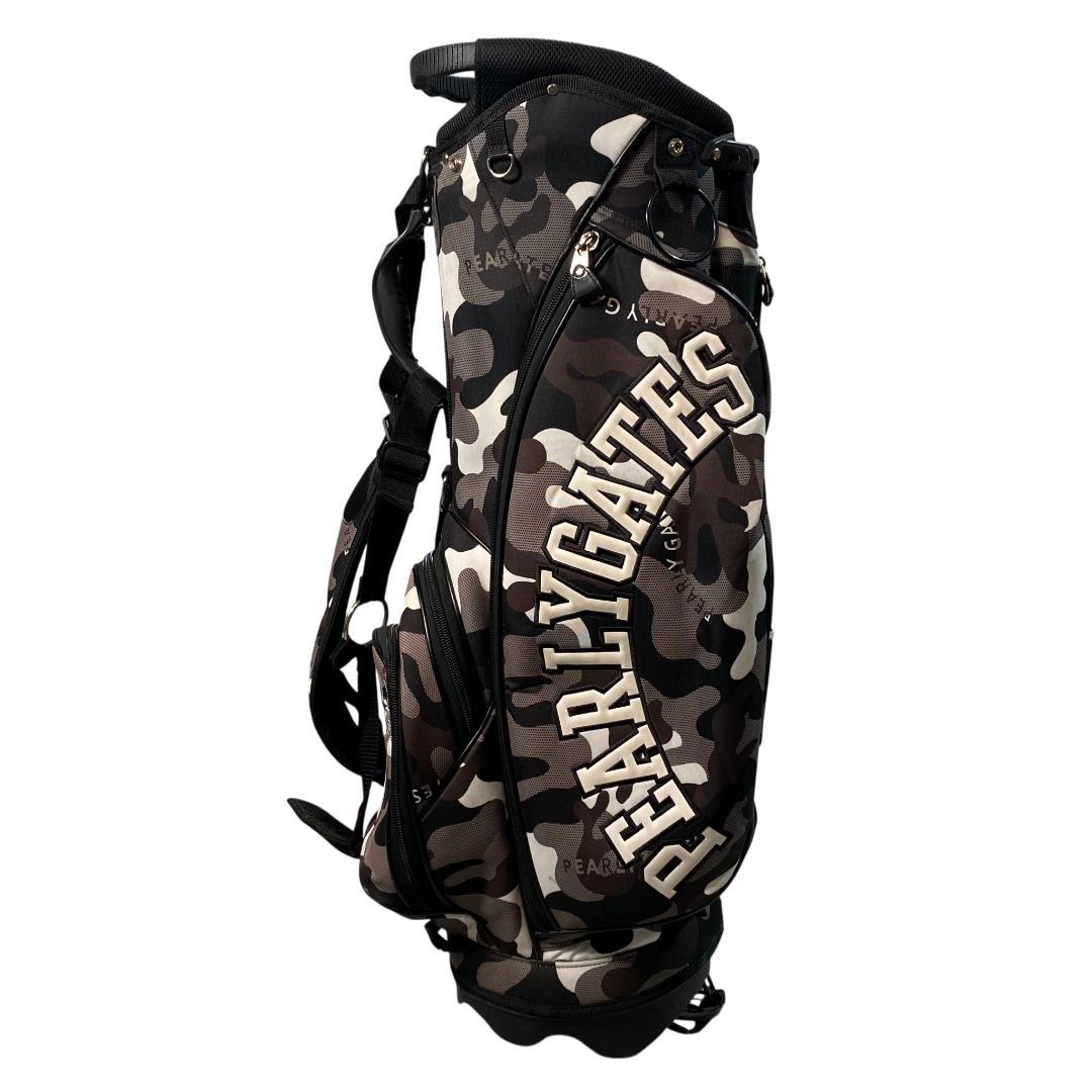 PEARLY GATES パーリーゲイツ スタンド付き キャディバッグ カモフラ