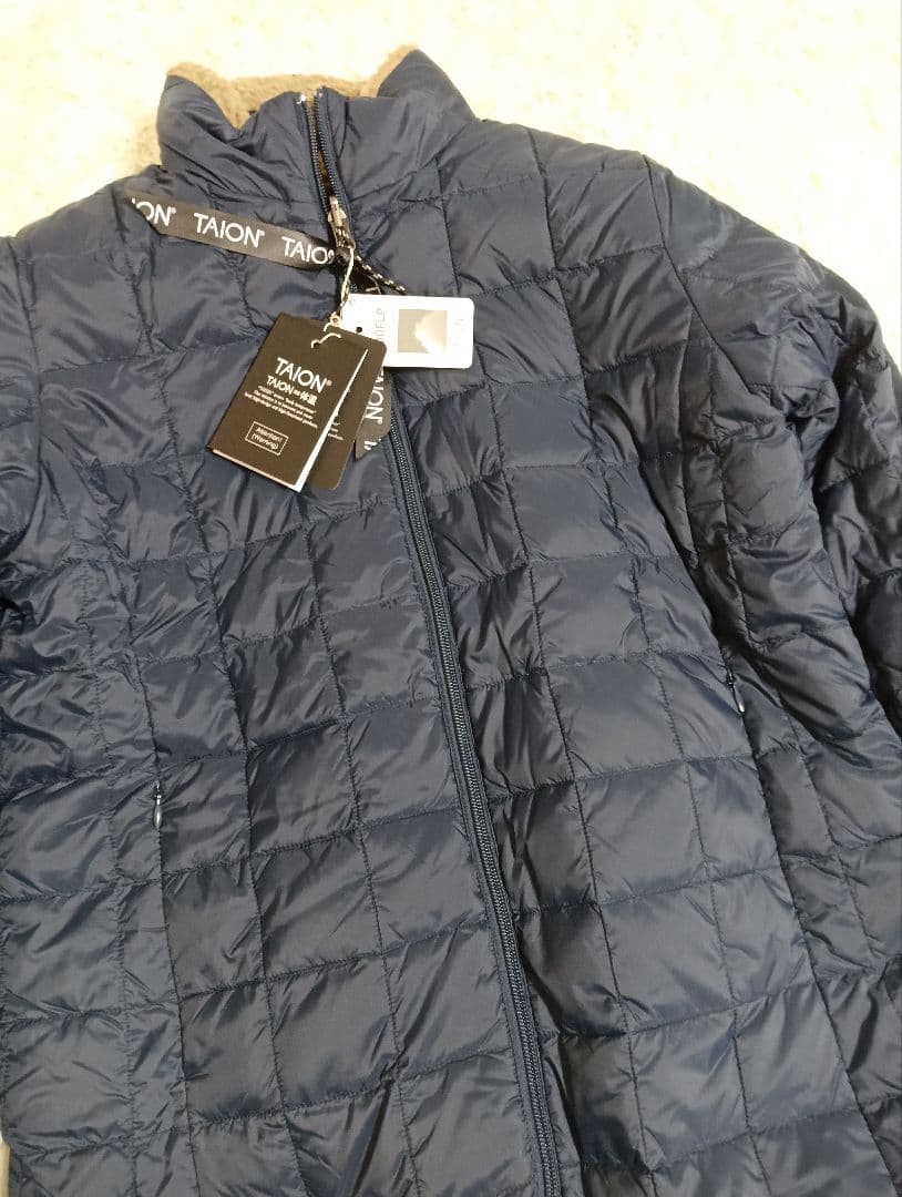 TAION　ダウンボアリバーシブルコート ¥14,850