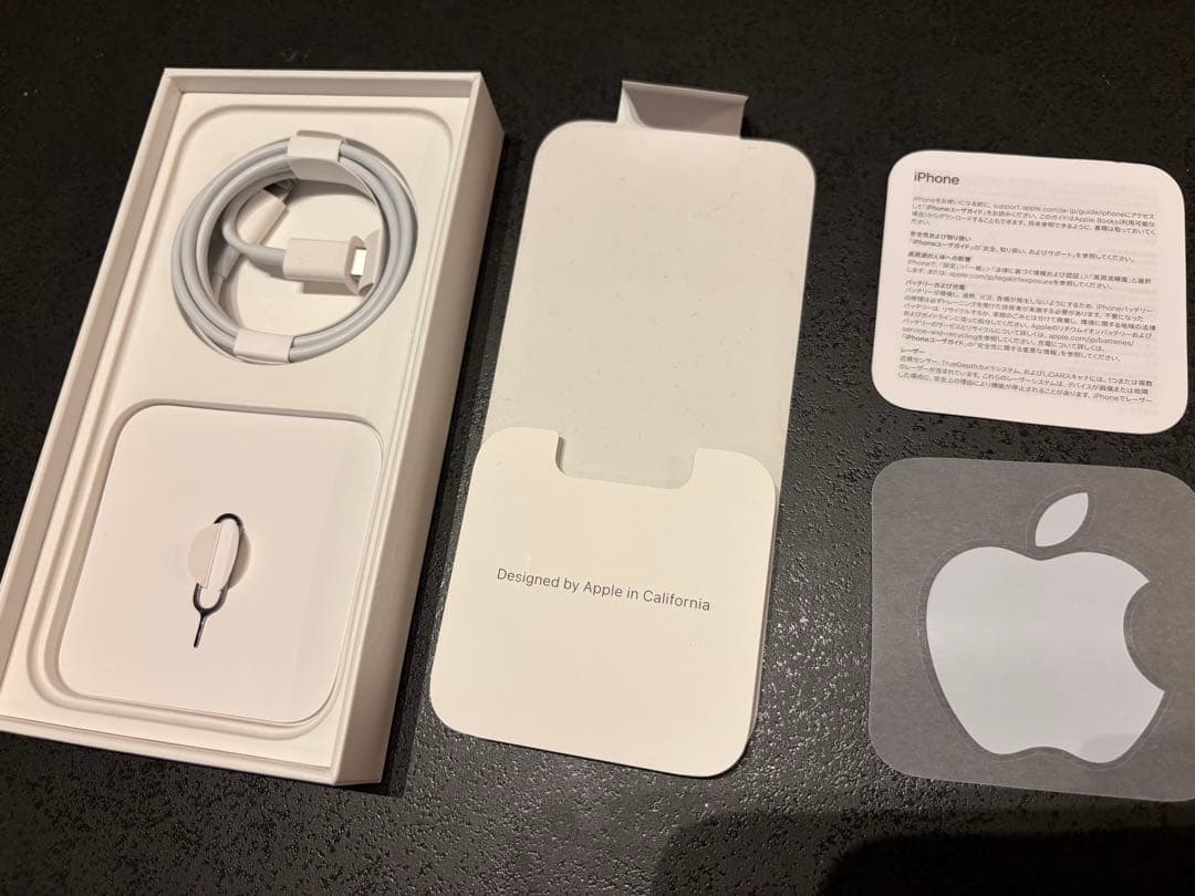 iPhone 14 Pro ジャンク品 水没電源入らず 初期化済 付属品未使用