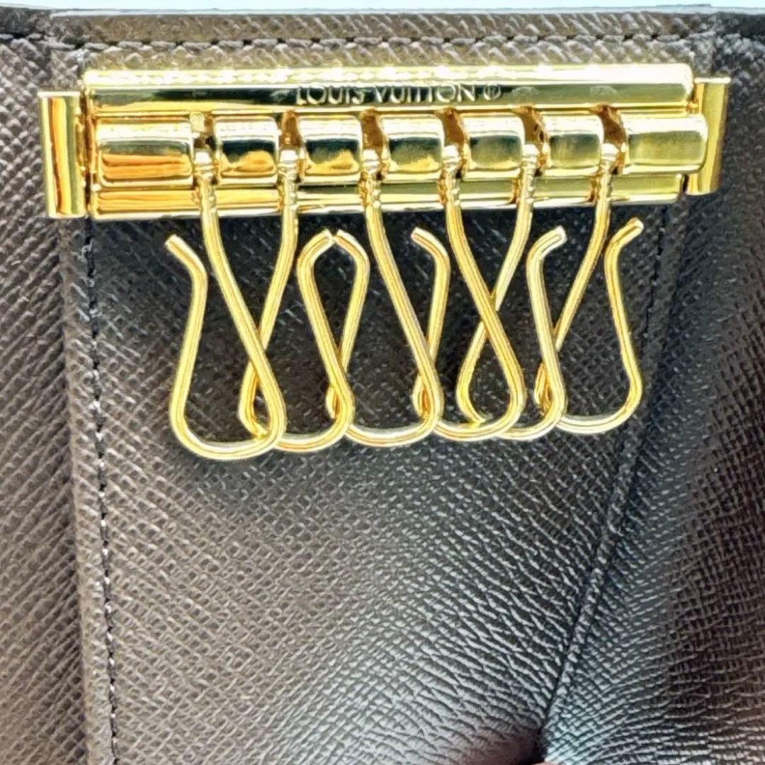 ルイヴィトン ダミエ ミュルティクレ6 6連キーケース ブラウン