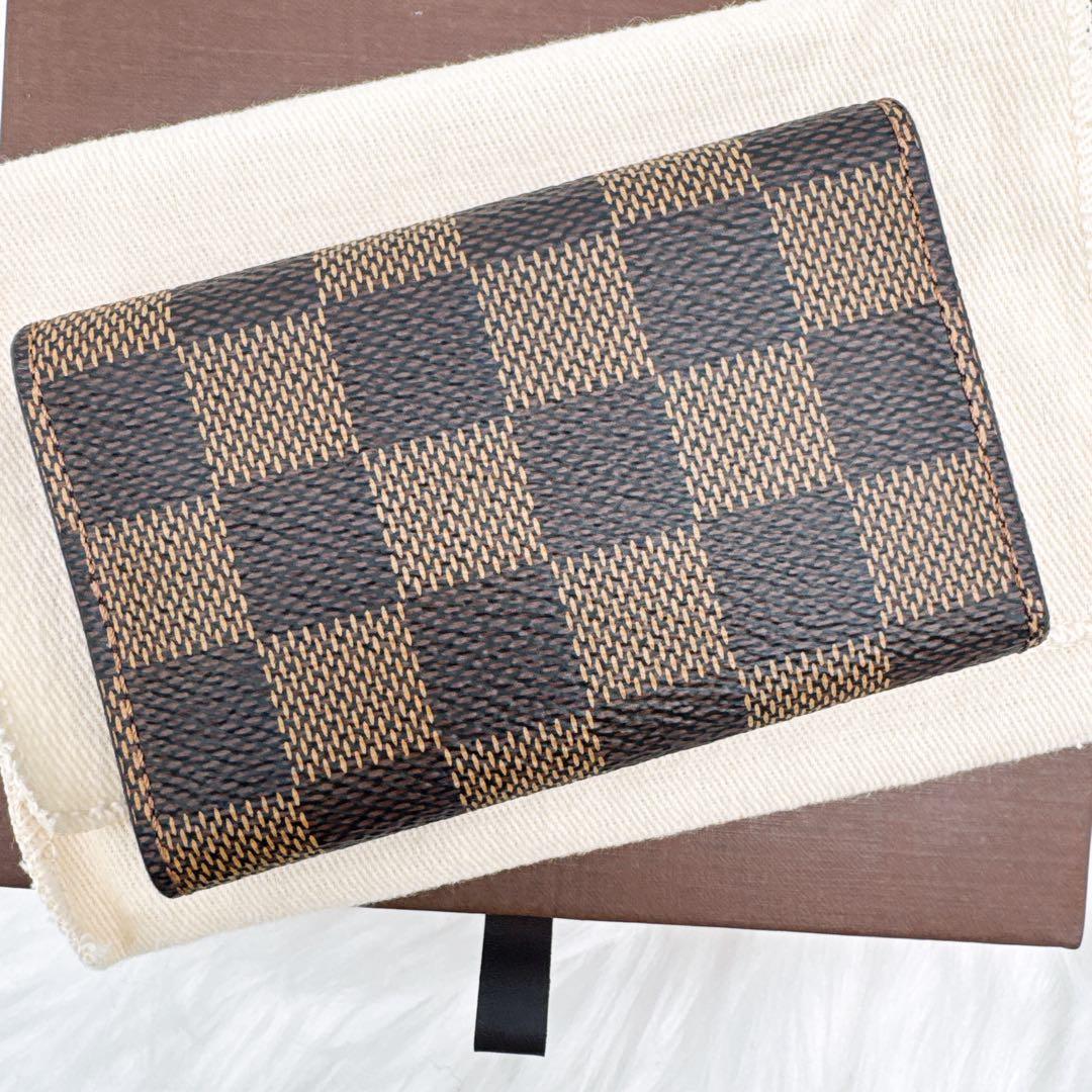 ルイヴィトン ダミエ ミュルティクレ6 6連キーケース ブラウン