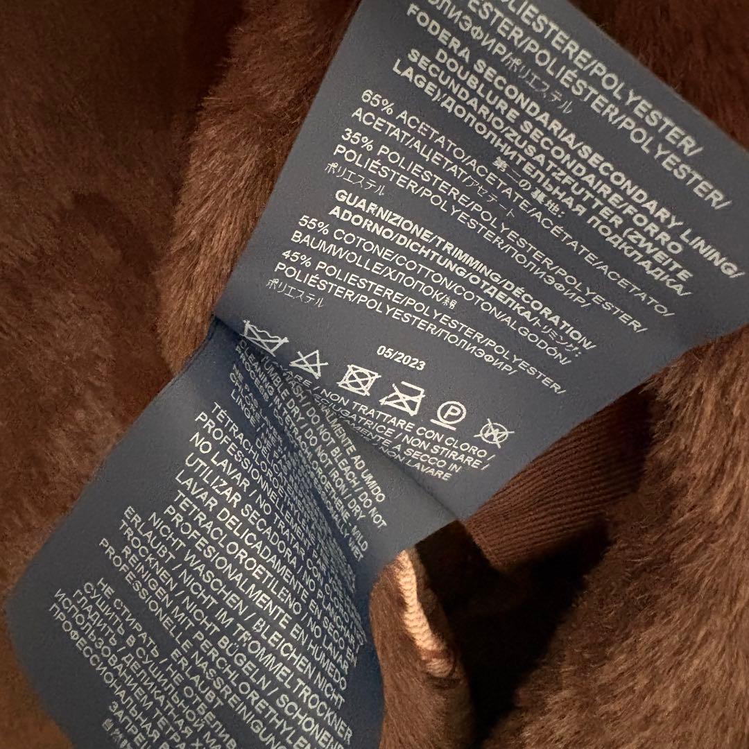 ヘルノ　ファー　エコファー　ボア　コート　ダウン　レディース　テディベア