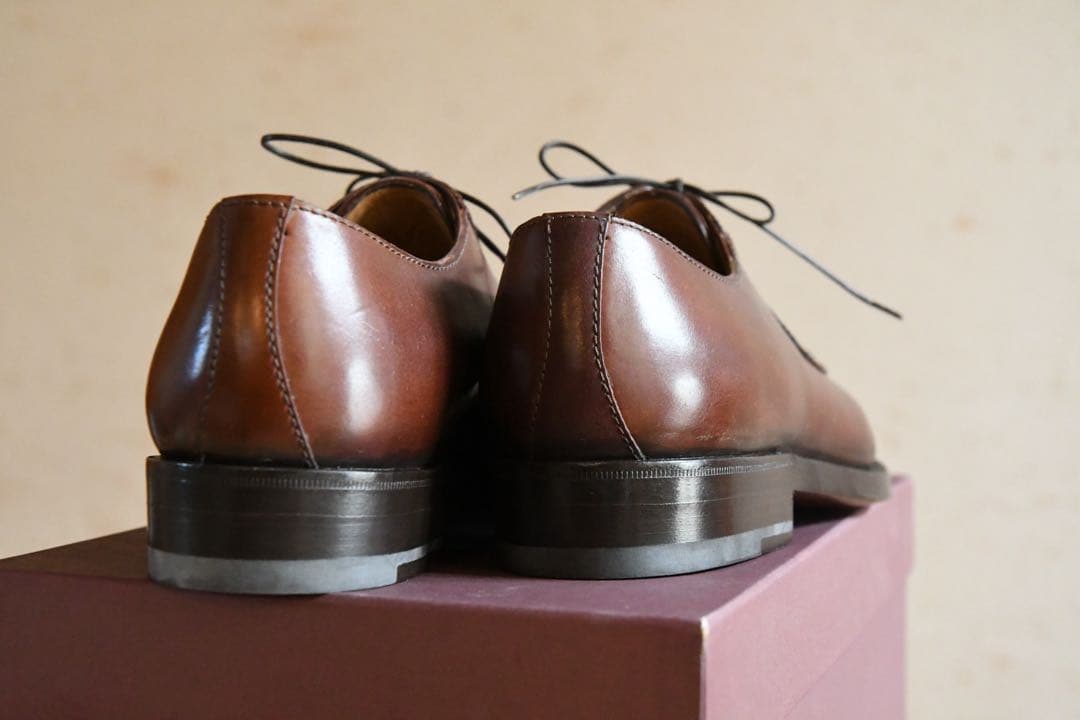 Enzo Bonafe エンツォボナフェ コードバン No.4 プレーントゥ