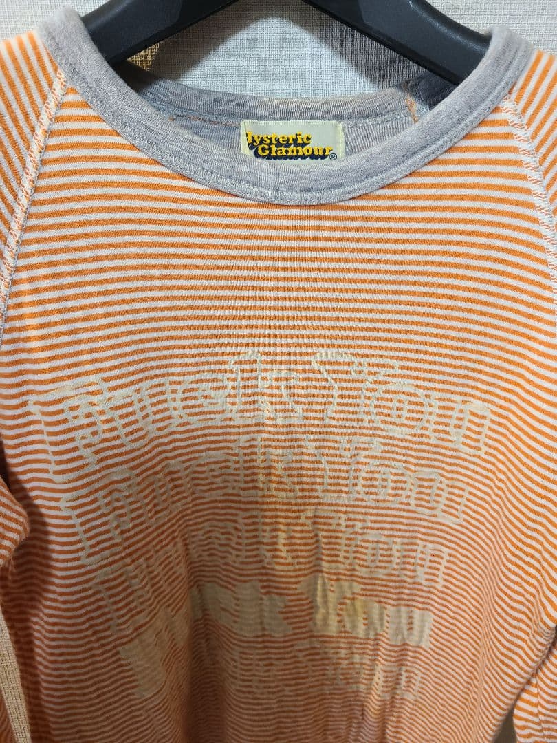 ✨HYSTERIC GLAMOURロングTシャツ90年代Y2K　vintage